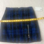 SO  Blue and Black Pencil Mini Skirt for Casual Wear Size 5 Photo 3