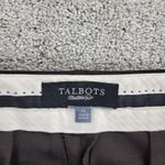 Talbots ‎ Womens Pants 12 Brown Stretch Wide Leg Career Business Dress Trouser Photo 11