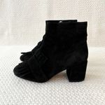 Steve Madden Steven  Shooter Black Suede Kilty Fringe Ankle Dress Boot 6.5 Photo 38