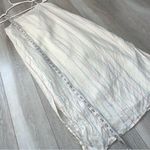 Alex Mill Dress linen striped rose midi womens Cream (medium) natural minimalist Photo 6