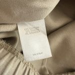 J. Jill Essential Cotton Pants Khaki Knit Stretch Pull On Ankle Womens Size 16 Brown Photo 5