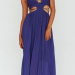 Selfie Leslie Blue Maxi Dress Photo 0