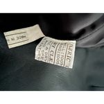 ItalModa Vintage Leather Black Pencil Skirt Sz XS Photo 7