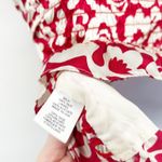 Nanette Lepore  Womens Y2K Tropical Floral Silk Halter Smocked Bustier Top Size 2 Photo 6