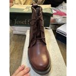 Josef Seibel Burgundy Lina Combat Boots | Color: Brown/Red Size 37 6.5 Brown Photo 7
