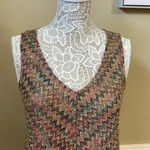 Anthropologie Maeve Westwater Chevron Pattern High Low Knit Flapper D… Photo 1