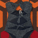 MINKPINK NWT  Mantaray Tie One-Piece Swimsuit Photo 0