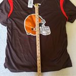 NFL NWT  Cleveland Browns Women’s Jersey Top Photo 3