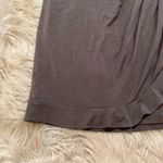 Loft Mini Skirt A-Line Gray Ruffle Photo 4