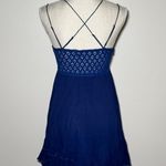 Free People | One Adella Slip Blue Lace Dress Photo 6