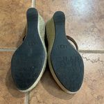 UGG  Tawnie brown suede espadrille wedges size 9 Photo 8