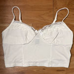 SheIn   White Lace Trim Camisole Size S Photo 0