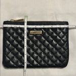 Joan & David  Pouch with Quilted Design and Gold Hardware EUC Photo 7