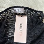 House Of CB  Carmine Black Lace Bodysuit Photo 2