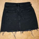 PacSun Black Denim Skirt Photo 1
