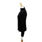 EXPRESS  Black High Neck Turtle Neck Sweater  Textured Size Small Womens Photo 2