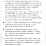 Woman’s mesh cape overlay bodycon knee length pencil dress for wedding gust Size L Photo 6