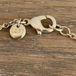 Loft  long gold chain necklace with stones and rhinestones Photo 4