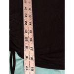 Princess Polly Black Ribbed Side Cinch Cropped Long Sleeve Shirt Size 12 Photo 9