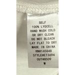 Everly  white crisscross roll up sleeve blouse, size medium ￼ Photo 3