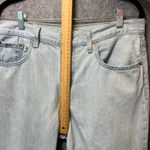 Levi's  Low Pro Straight Jeans 29 Light Wash Distressed‎ Ripped Knee Y2K Style Photo 4