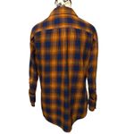 Madewell Flannel Westward Shirt Ardan Plaid Button Front Long Sleeve XS EUC Photo 5