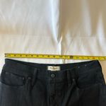Madewell  Petite Mid Rise Kick Out Crop Jeans Black Size 32P Photo 5