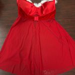 Rampage  Christmas Santa Lingerie Babydoll Top Size Medium Photo 3