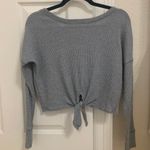 Abercrombie & Fitch tie knot sweater top Photo 4