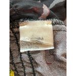 NYgard Sheer Velvet Burnout On/Off Shoulder Bishop Sleeve Tropical Floral Top XL Photo 8