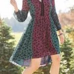 Matilda Jane Velvet Party Dress Multicolor Patterned Dress sz s XS Photo 1
