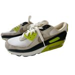 Nike  Air Max 90 Women's Size 7 Shoes White Gray Volt Running Sneakers EUC Photo 6