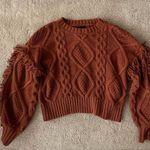 Line and Dot  Jasper Fringe Sweater Photo 4