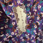 Band of the free Coraline Purple Floral Crossover Mini Dress Small NWT Photo 8