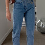Princess Polly Jeans Asymmetric Photo 0