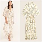 J.Crew  Easy-luxe eco jumpsuit in budding floral Yellow White Cream Black Large Photo 1