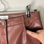 Aritzia Aritizia Wilfred Melina Vegan Leather Pants In Cognac Brown Women’s Size 2 Photo 9
