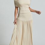 LIONESS  Field Of Dreams Maxi Oatmeal Dress Photo 0
