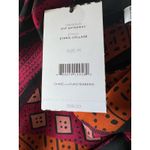 Diane Von Furstenberg  Womens Blouse Sz M Collage‎ Hathaway Ethnic Collection NEW Photo 8