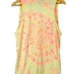 Generation Love Charlotte Tank Top Neon Bright Tie-Dye Tied Knot Scoop Neck M Photo 1
