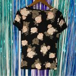 Candie's Floral Blouse Photo 2