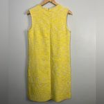 Carven Two Piece Yellow Tweed set size FR 40 /USA 8 zip up jacket and dress Photo 8