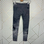 Alo Yoga Leggings Airbrush Tie Dye Abstract Print Stretch Skinny Gray Size XS Photo 6