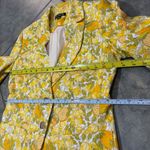 J.Crew Womens Helena Linen Blazer Orange Limone Print Floral Jacket 2 Retro Boho Photo 12