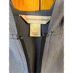 Christopher & Banks  blue checkered zip up hoodie size large (1945)￼ Photo 2