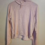 Reebok  Hoodie Sweatshirt Casual Pink Marled Casual Athleisure Athletic Lounge Photo 0