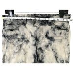 Gracia Fashion Moto Jeans Women M Black Acid Wash Ankle Zip Grunge Streetwear Size 10 Photo 4