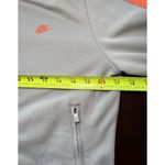 Nike Sportswear Women’s Track Jacket Activewear Leisure Casual Grey Orange, M Photo 7