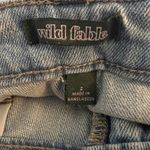 Wild Fable  Women's Highest Rise Light Blue Distressed Mom Jeans - Size 2 - NWT Photo 1