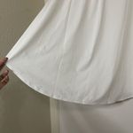 Athleta  White outdoor button down long sleeve collar top 2X Photo 7